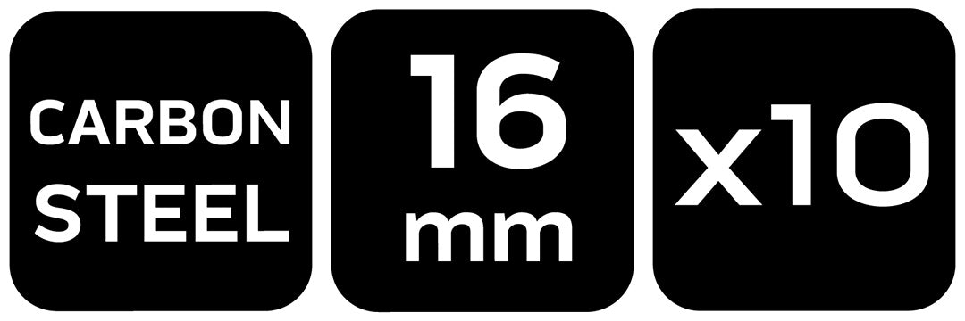 Držiak nástrojov z uhlíkovej ocele fi 16, 10 ks. od NEO TOOLS nájdeš na naravis.sk