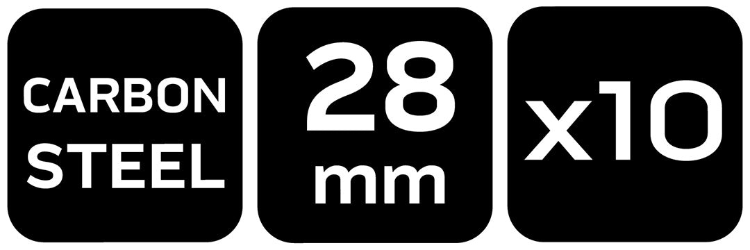 Držiak nástrojov z uhlíkovej ocele fi 28, 10 ks. od NEO TOOLS nájdeš na naravis.sk