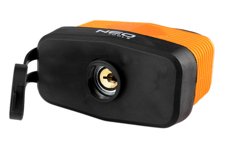 Vodotesný visiaci zámok, laminovaný gumový kryt. 40 mm od NEO TOOLS nájdeš na naravis.sk