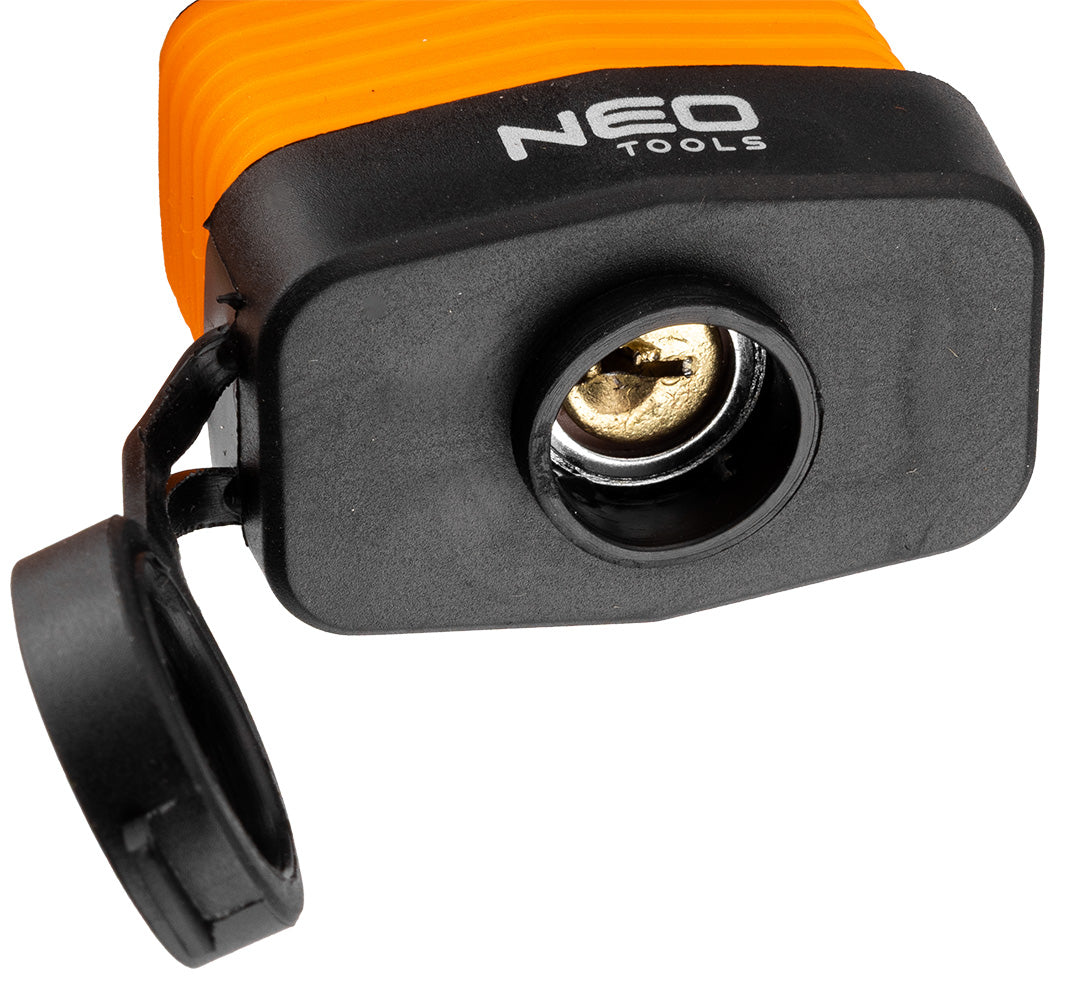 Dlhý vodotesný laminovaný gumový kryt visiaceho zámku. 40 mm od NEO TOOLS nájdeš na naravis.sk
