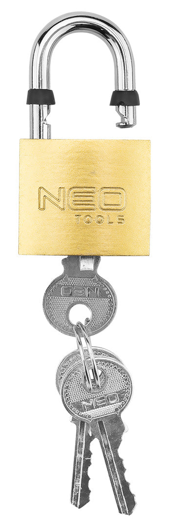 Visiaci zámok 30 mm, 3 kľúče od NEO TOOLS nájdeš na naravis.sk