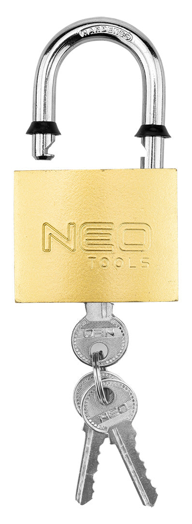 Visiaci zámok 50 mm, 3 kľúče od NEO TOOLS nájdeš na naravis.sk