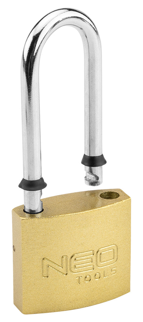 Visiaci zámok s dlhým jarmom 40 mm, 3 kľúče od NEO TOOLS nájdeš na naravis.sk