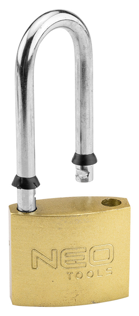 Visiaci zámok s dlhým jarmom 50 mm, 3 kľúče od NEO TOOLS nájdeš na naravis.sk