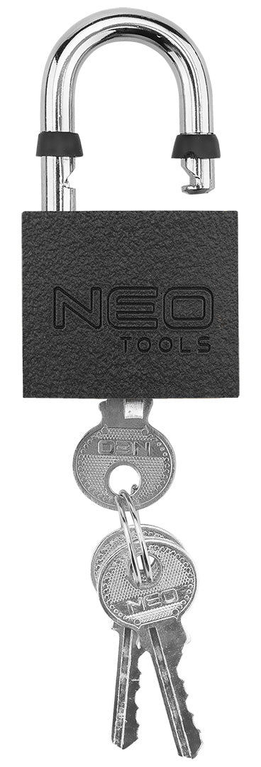 Visiaci zámok 40 mm, 3 kľúče od NEO TOOLS nájdeš na naravis.sk