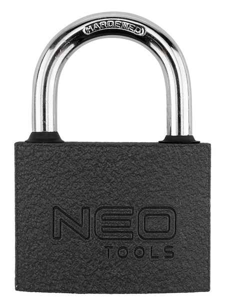 Visiaci zámok 75 mm, 3 kľúče od NEO TOOLS nájdeš na naravis.sk