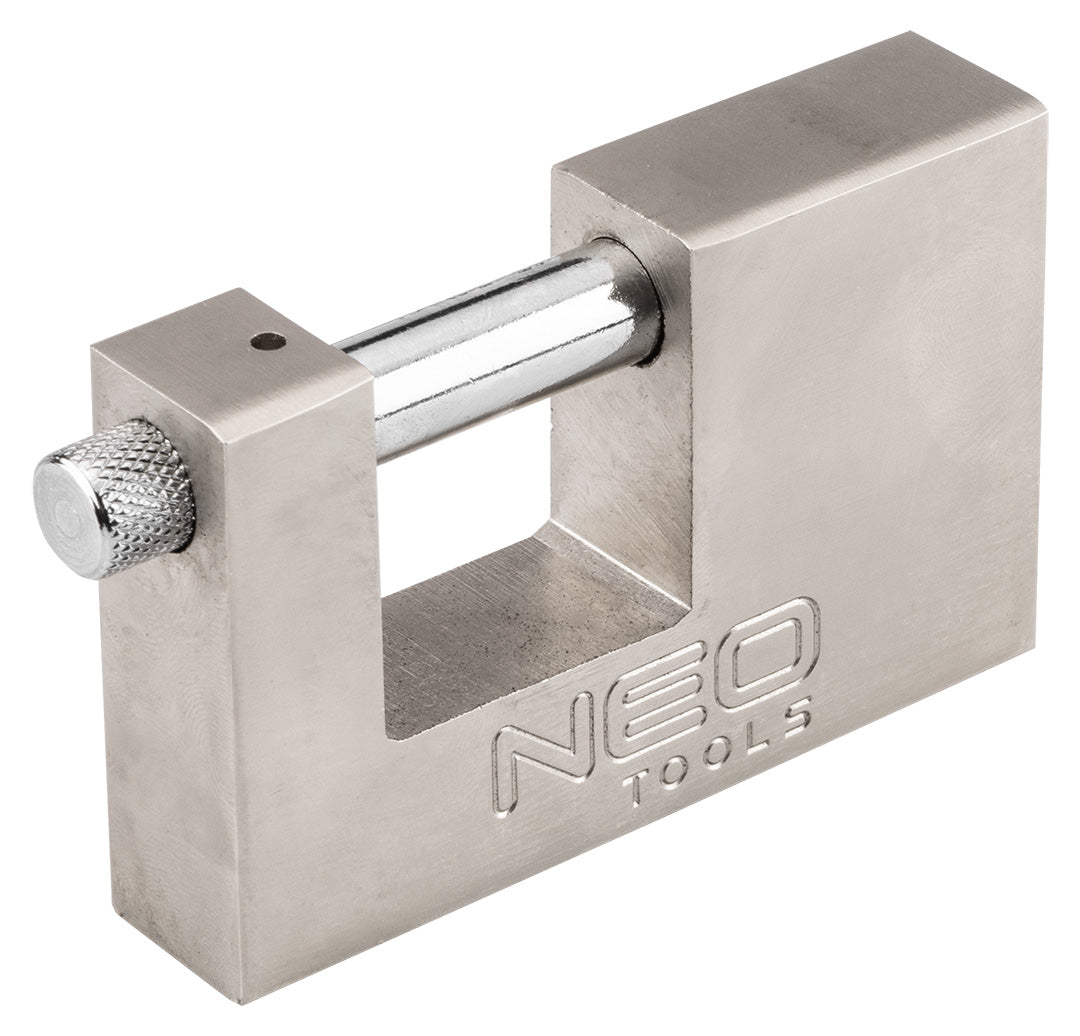 Visiaci zámok 90 mm, 3 kľúče od NEO TOOLS nájdeš na naravis.sk