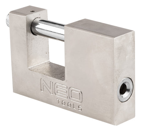 Visiaci zámok 90 mm, 3 kľúče od NEO TOOLS nájdeš na naravis.sk