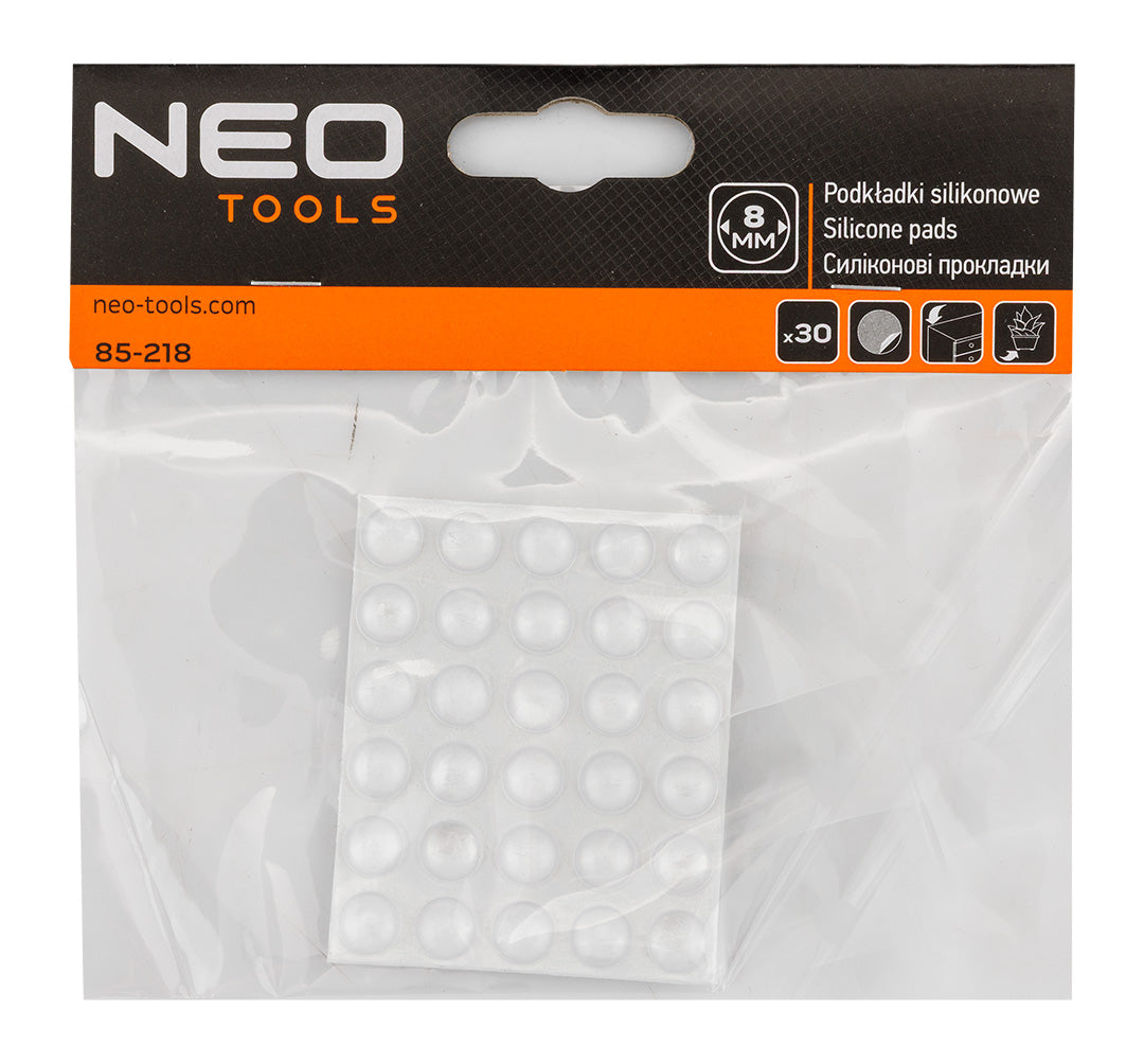Silikónové lepiace podložky 8 mm, 30 ks. od NEO TOOLS nájdeš na naravis.sk