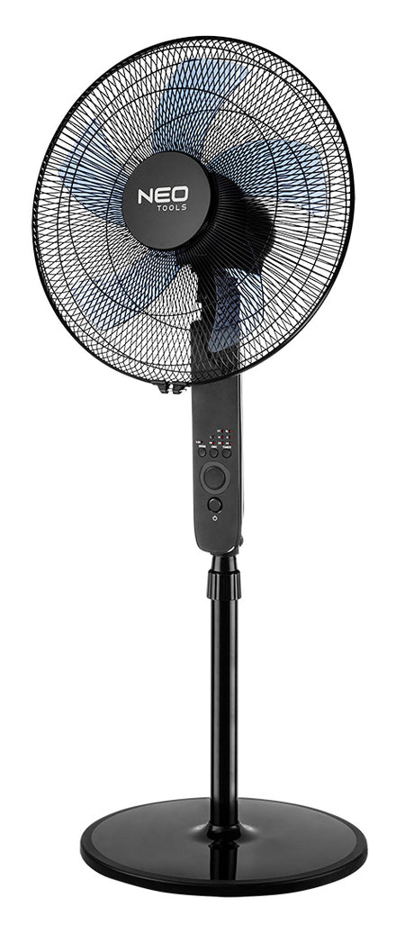 Podlahový ventilátor 45W, priemer. 40 cm, 3 rýchlosti, oscilácia, diaľkové ovládanie od NEO TOOLS nájdeš na naravis.sk