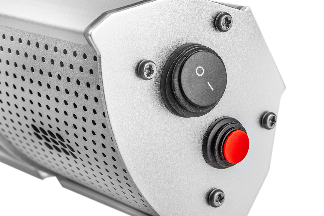 Sálavý ohrievač 2000W, IP55, vykurovacie teleso zlatá halogénová lampa, diaľkové ovládanie, regulácia výkonu 2 úrovne od NEO TOOLS nájdeš na naravis.sk