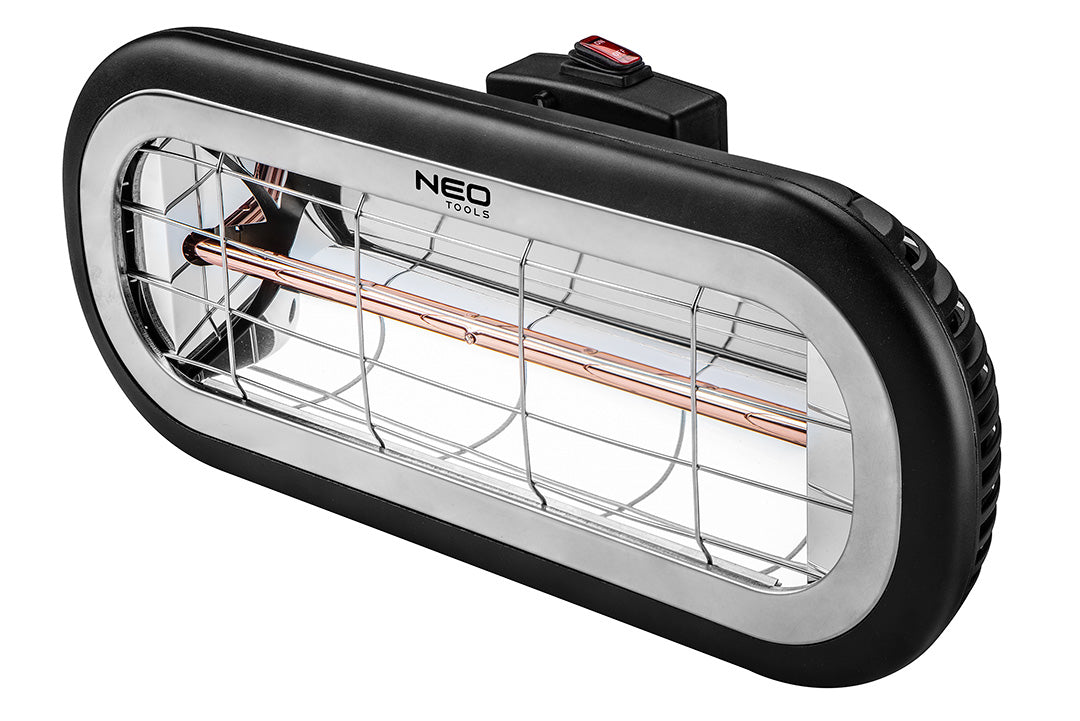 Sálavé vykurovacie teleso 2000 W, IP65, nízko oslňujúce jantárové výhrevné teleso od NEO TOOLS nájdeš na naravis.sk