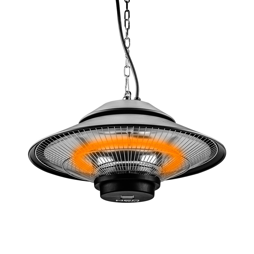 Sálavé vykurovacie teleso 1500 W, stropné, IP44, diaľkové ovládanie od NEO TOOLS nájdeš na naravis.sk