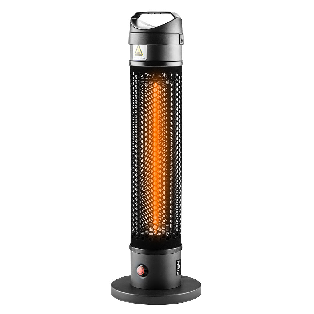 Sálavé vykurovacie teleso 1000 W, stojace, IP44, výhrevné teleso s karbónovou lampou od NEO TOOLS nájdeš na naravis.sk