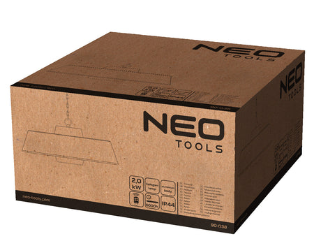 Stropný radiátor 2000W, hliník, s pilotom, spínač, halogénové žiarovkové vykurovacie teleso od NEO TOOLS nájdeš na naravis.sk