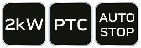 Keramický elektrický ohrievač PTC, 2kW nový model od NEO TOOLS nájdeš na naravis.sk