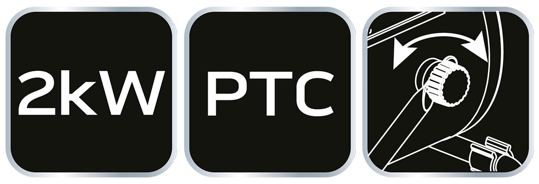 Keramický elektrický ohrievač PTC 2kW od NEO TOOLS nájdeš na naravis.sk