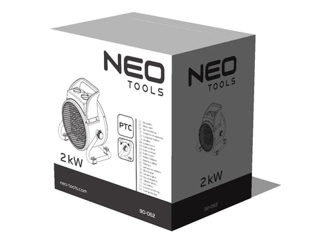 Keramický elektrický ohrievač PTC 2kW od NEO TOOLS nájdeš na naravis.sk