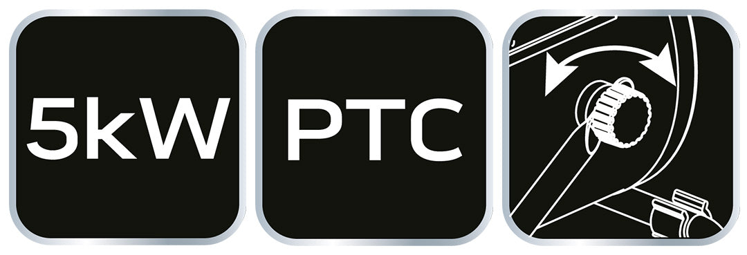 Keramický elektrický ohrievač PTC 5kW od NEO TOOLS nájdeš na naravis.sk