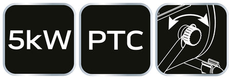 Keramický elektrický ohrievač PTC 5kW od NEO TOOLS nájdeš na naravis.sk