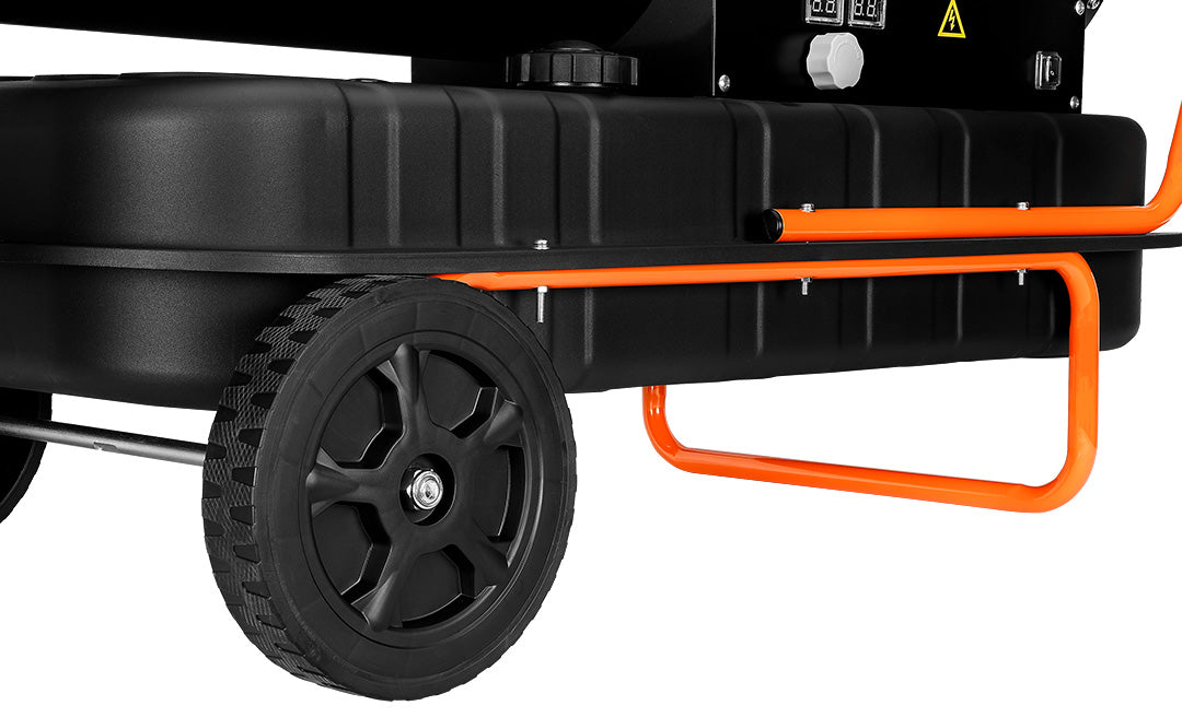 Olejový ohrievač 50kW, nádrž 50l, kolies od NEO TOOLS nájdeš na naravis.sk