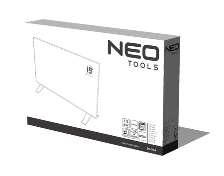Elektrický konvektor 1500W, IP24, WIFI od NEO TOOLS nájdeš na naravis.sk