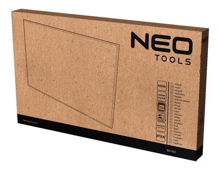 Infračervený ohrievací panel 450W od NEO TOOLS nájdeš na naravis.sk