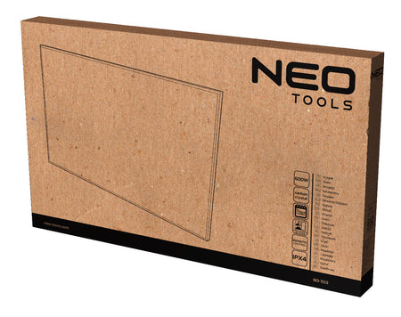 Infračervený vykurovací panel 600W od NEO TOOLS nájdeš na naravis.sk