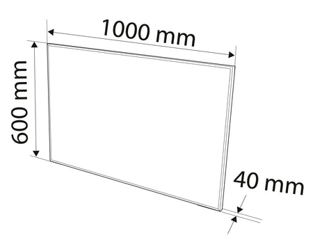 Infračervený vykurovací panel 600W od NEO TOOLS nájdeš na naravis.sk