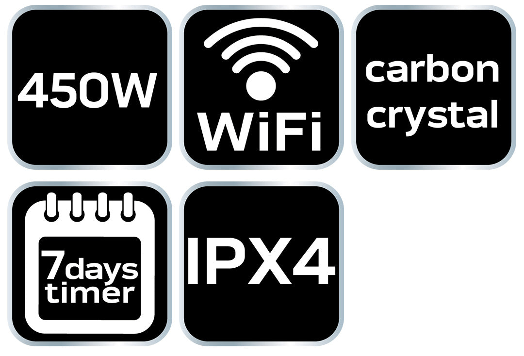 Infračervený ohrievací panel 450W, WIFI od NEO TOOLS nájdeš na naravis.sk
