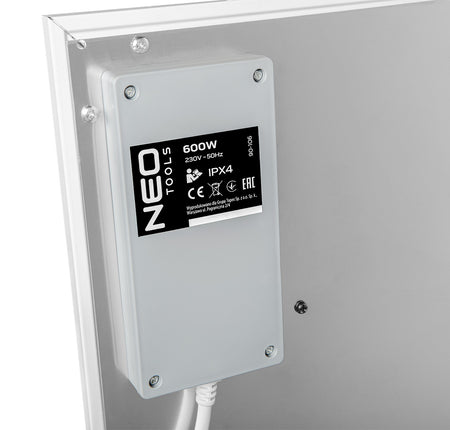 Infračervený ohrievací panel 600W, WIFI od NEO TOOLS nájdeš na naravis.sk