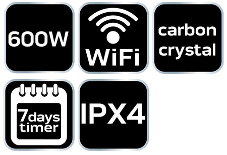 Infračervený ohrievací panel 600W, WIFI od NEO TOOLS nájdeš na naravis.sk