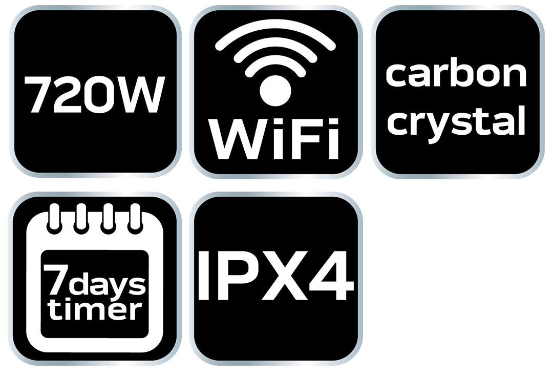 Infračervený vyhrievaný panel 720W, WIFI od NEO TOOLS nájdeš na naravis.sk