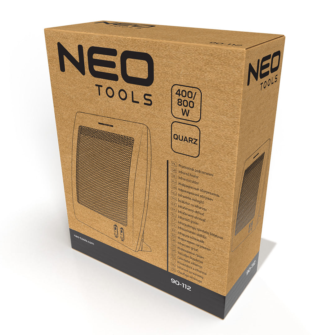 Quartzový infračervený ohrievač 400W/800W od NEO TOOLS nájdeš na naravis.sk