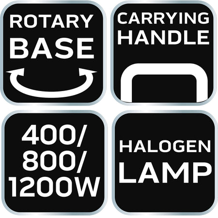 Halogénový infračervený žiarič 400/800/1200 W od NEO TOOLS nájdeš na naravis.sk