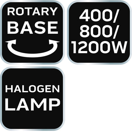 Halogénový infračervený žiarič 400/800/1200 W od NEO TOOLS nájdeš na naravis.sk