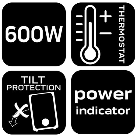 Stolný ventilátor 600 W od NEO TOOLS nájdeš na naravis.sk