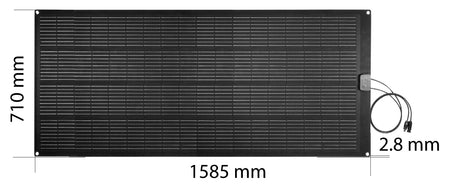 Prenosný solárny panel 200W, solárna nabíjačka od NEO TOOLS nájdeš na naravis.sk
