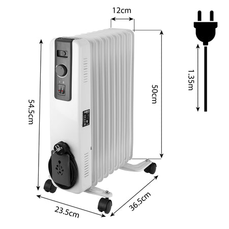 Olejový ohrievač 2000W 9 lamiel od NEO TOOLS nájdeš na naravis.sk