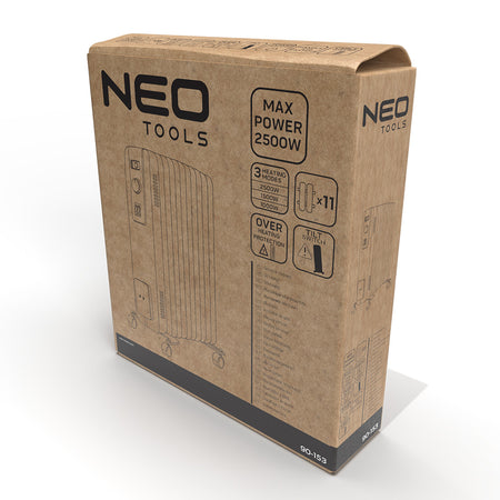Olejový ohrievač 2500W 11 rebier od NEO TOOLS nájdeš na naravis.sk