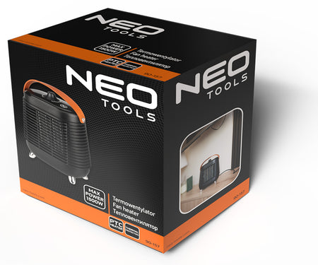 Ohrievač s ventilátorom 1500 W od NEO TOOLS nájdeš na naravis.sk