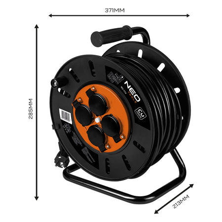 Predlžovací kábel 40 m, 3x2,5 mm2 od NEO TOOLS nájdeš na naravis.sk