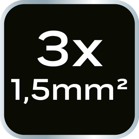 Predlžovací pásik 5m, 3x1,5mm2, 5G, biely, ON/OFF od NEO TOOLS nájdeš na naravis.sk
