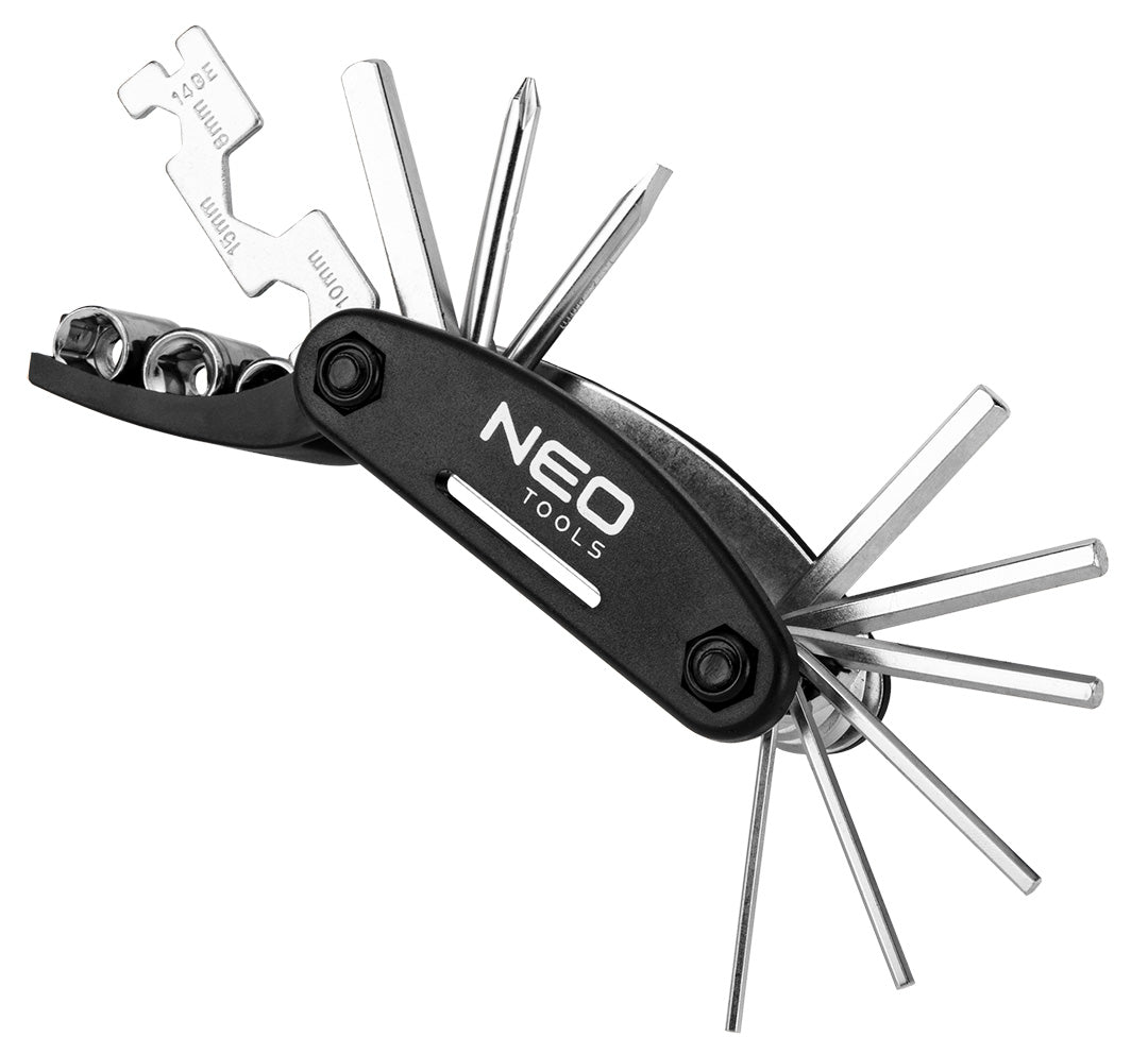 Súprava na opravu bicyklov od NEO TOOLS nájdeš na naravis.sk