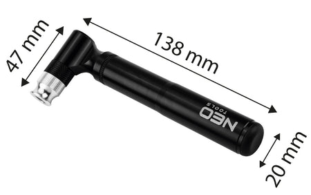 PRO Mini pumpa na bicykel od NEO TOOLS nájdeš na naravis.sk