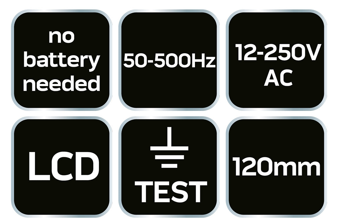 Digitálny tester napätia 12-250 V od NEO TOOLS nájdeš na naravis.sk