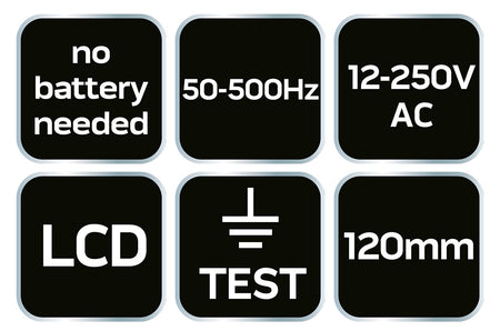 Digitálny tester napätia 12-250 V od NEO TOOLS nájdeš na naravis.sk