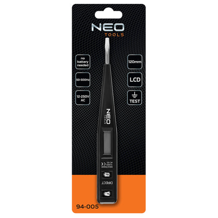 Digitálny tester napätia 12-250 V od NEO TOOLS nájdeš na naravis.sk