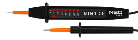 Multifunkčný tester napätia 8 v 1 AC/DC 6-380 V od NEO TOOLS nájdeš na naravis.sk