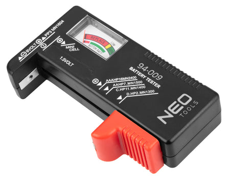 Tester batérií a akumulátorov od NEO TOOLS nájdeš na naravis.sk